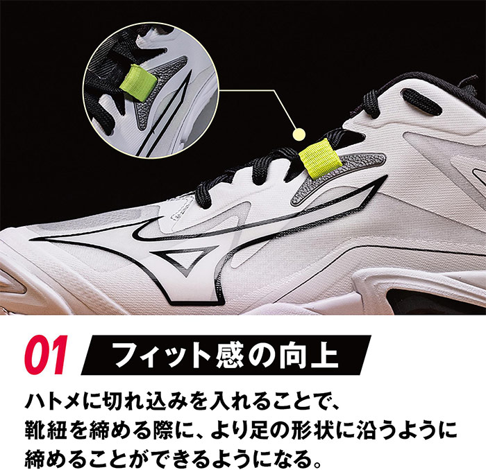 2E幅 メンズ レディース ウエーブライトニング Z8 MID バレーボールシューズ ミドルカット ミッド V1GA2405 2E幅 メンズ レディース ウエーブライトニング Z8 MID バレーボールシューズ ミドルカット ミッド V1GA2405