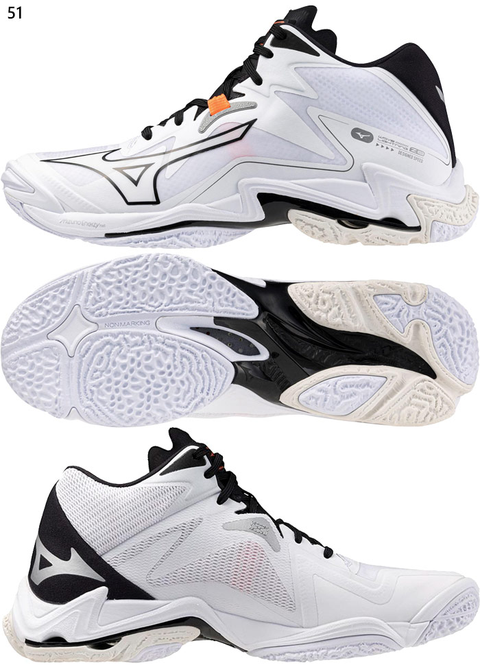 2E幅 メンズ レディース ウエーブライトニング Z8 MID バレーボールシューズ ミドルカット ミッド V1GA2405 2E幅 メンズ レディース ウエーブライトニング Z8 MID バレーボールシューズ ミドルカット ミッド V1GA2405