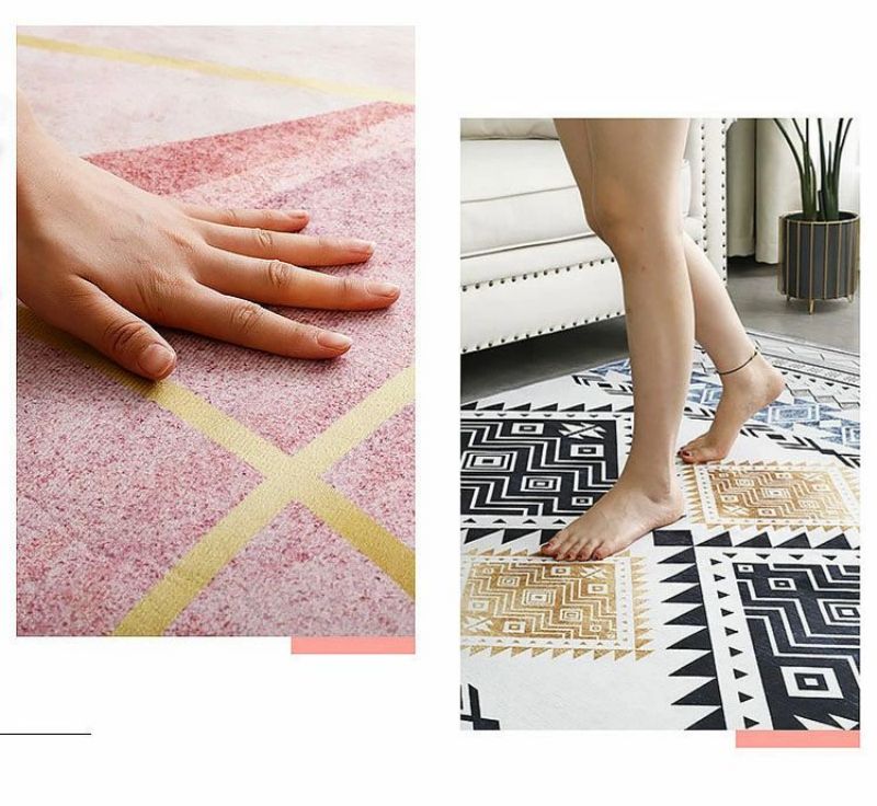 ラグマット 洗える 200x300cm カーペット 80x120cm ト おしゃれ 北欧 ラグ オールシーズン 夏 冬 ウォッシャブル 滑り止め 幾何柄 角型 大判 耐磨 高級感 寝室 雰囲気 子供部