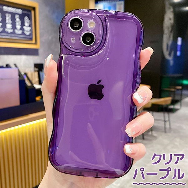 Qoo10] iPhone ケース ウェーブ iPho