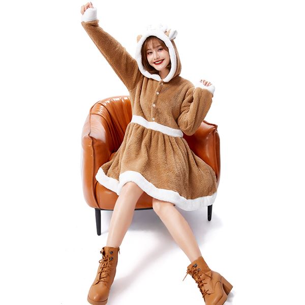 クリスマス トナカイ トナカイコス サンタコス サンタガール サンタクロース セクシーコス コスプレ コスチューム 衣装 パーティー イベント ハロウィン インスタ 撮影 アイドルトナカイ角フードで クリスマス トナカイ トナカイコス サンタコス サンタガール サンタクロース セクシーコス コスプレ コスチューム 衣装 パーティー イベント ハロウィン インスタ 撮影 アイドルトナカイ角フードで