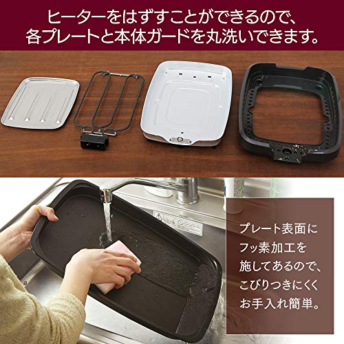 アイリスオーヤマ ホットプレート 煙が出にくい 大型 焼肉プレート 平面プレート たこ焼きプレート 3枚 減煙 蓋付き ブラック APA-137 アイリスオーヤマ ホットプレート 煙が出にくい 大型 焼肉プレート 平面プレート たこ焼きプレート 3枚 減煙 蓋付き ブラック APA-137