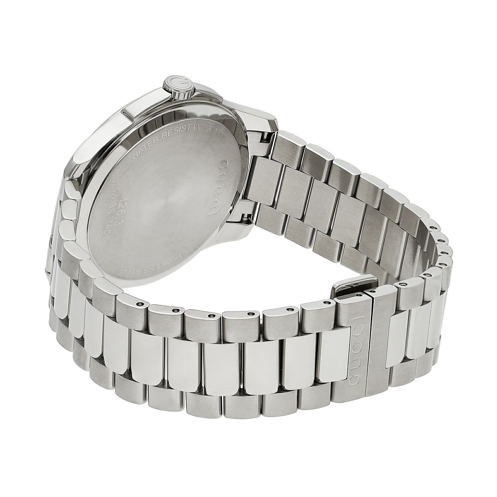 グッチ GUCCI Gタイムレス YA126370 腕時計 メンズ コーラルレッド クオーツ アナログ