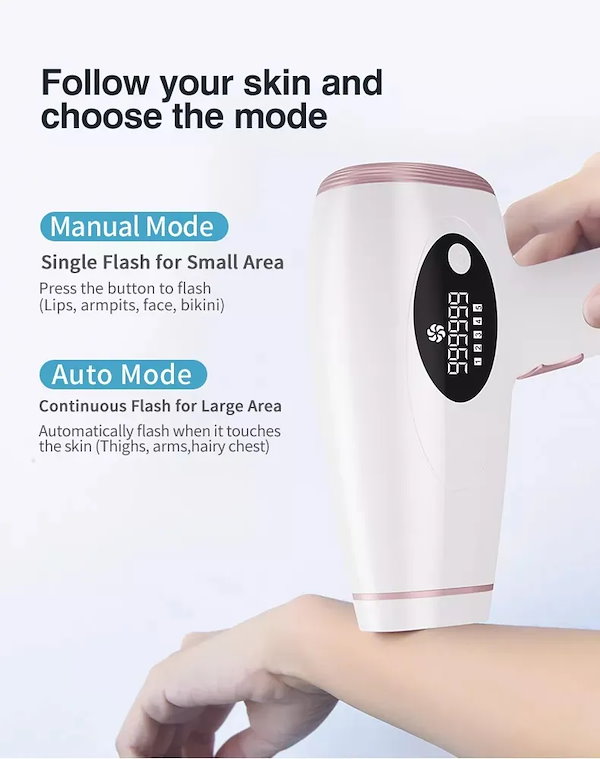 Qoo10] メガ割！家庭用脱毛器 99万回照射脱毛器