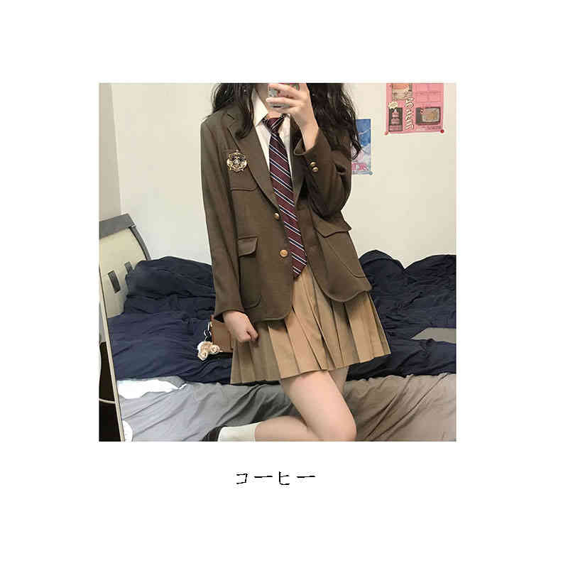 卒業式スーツ 3点セット　学生服　女子高校生 ブレザー 上下セット 中学生 高校生 女子高生 通学 スクール制服 女の子　ゆったりサイズ フォーマルスーツ 女児 ジュニアスーツ スカート レデイース