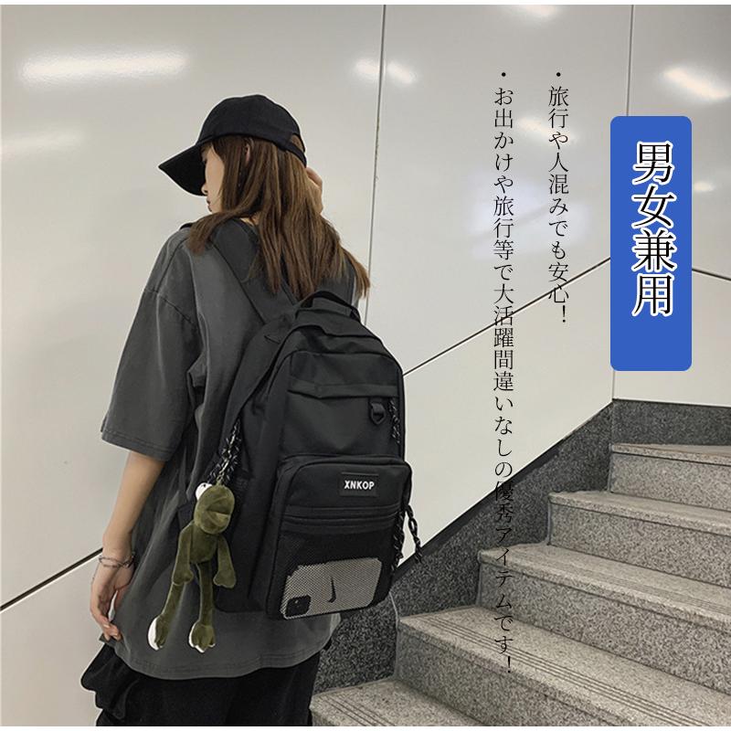 リュック レディース 3色 メンズ リュック 丈夫なバッグ 通学 通勤 大容量 リュックサック バックパック バッグ 多収納 A4 大きめ かばん 女子 中学生 高校生