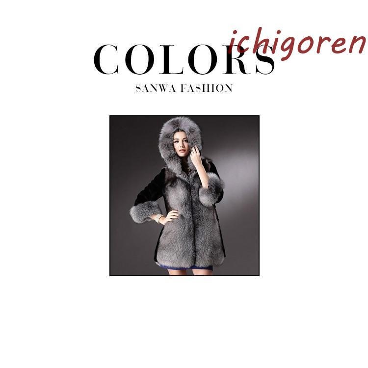 秋冬 レディース ファーコート 毛皮コート 防風 防寒 レディースコート フェイクファー アウター ジャケット 暖かい OL 通勤 レディースアウター