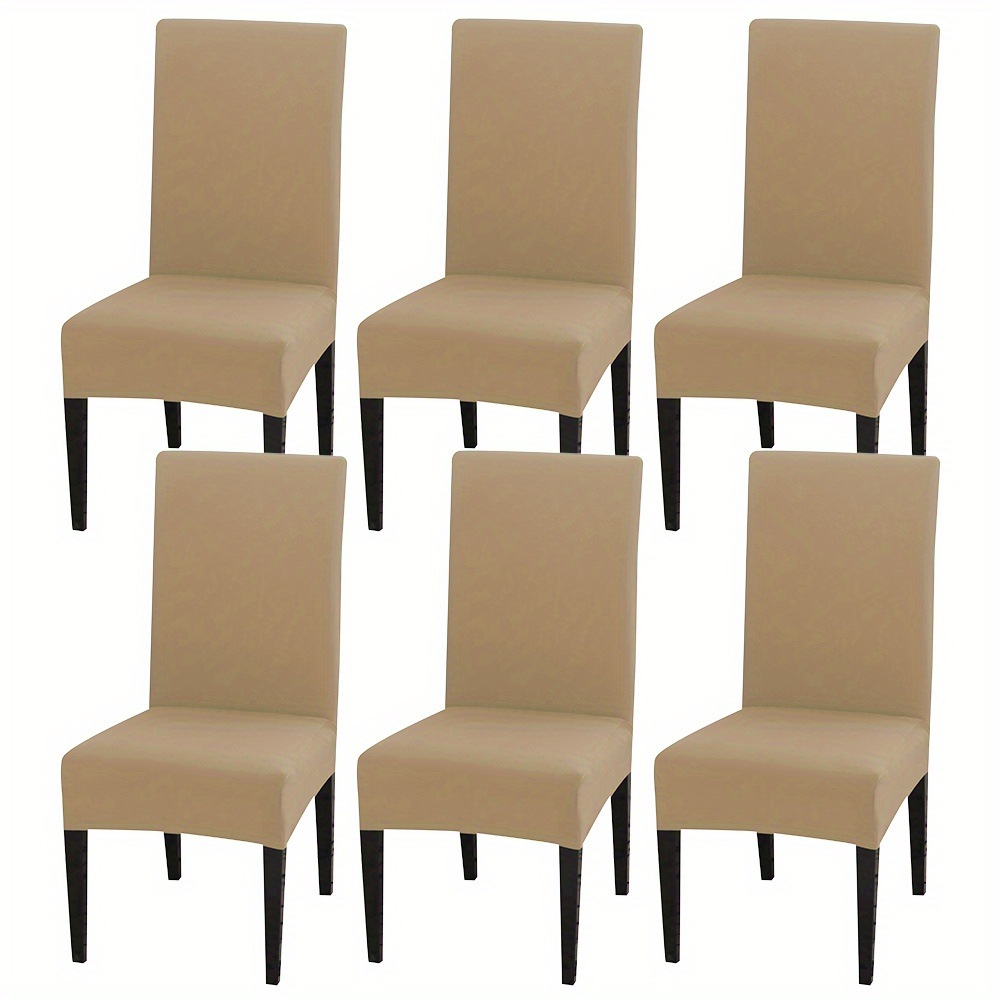 4個/6個 スリーキーファイバーファブリック ストレッチチェアカバークラシックスタイルゴムバンドクロージャー洗濯機可ポリエステル92% スパンデックス8%家庭用キッチンに統合デザインキッチ 4個/6個 スリーキーファイバーファブリック ストレッチチェアカバークラシックスタイルゴムバンドクロージャー洗濯機可ポリエステル92% スパンデックス8%家庭用キッチンに統合デザインキッチ