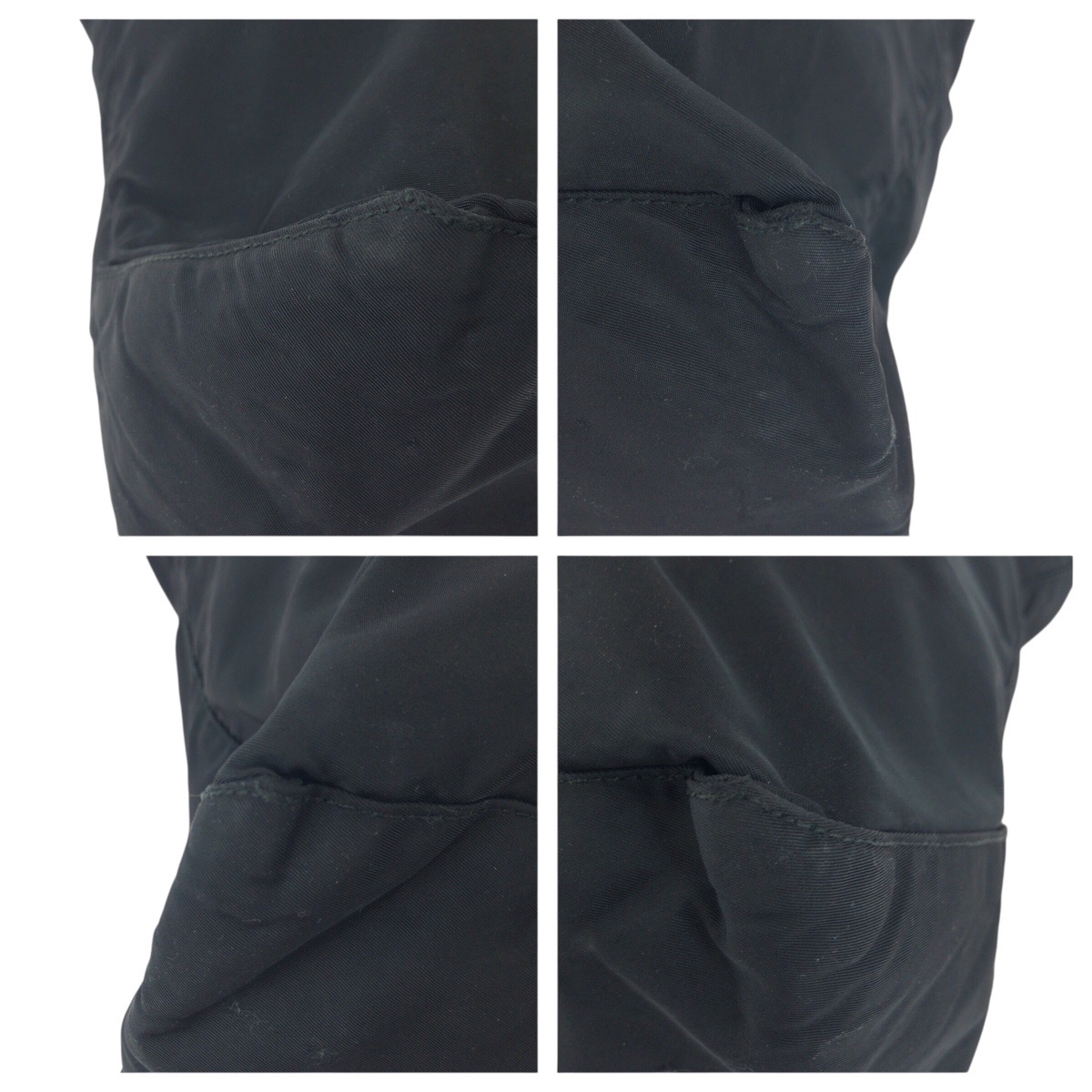 テスート 三角ロゴプレート ブラック 黒 ナイロン ショルダーバッグ ハンドバッグ 男女兼用 レディース 502547