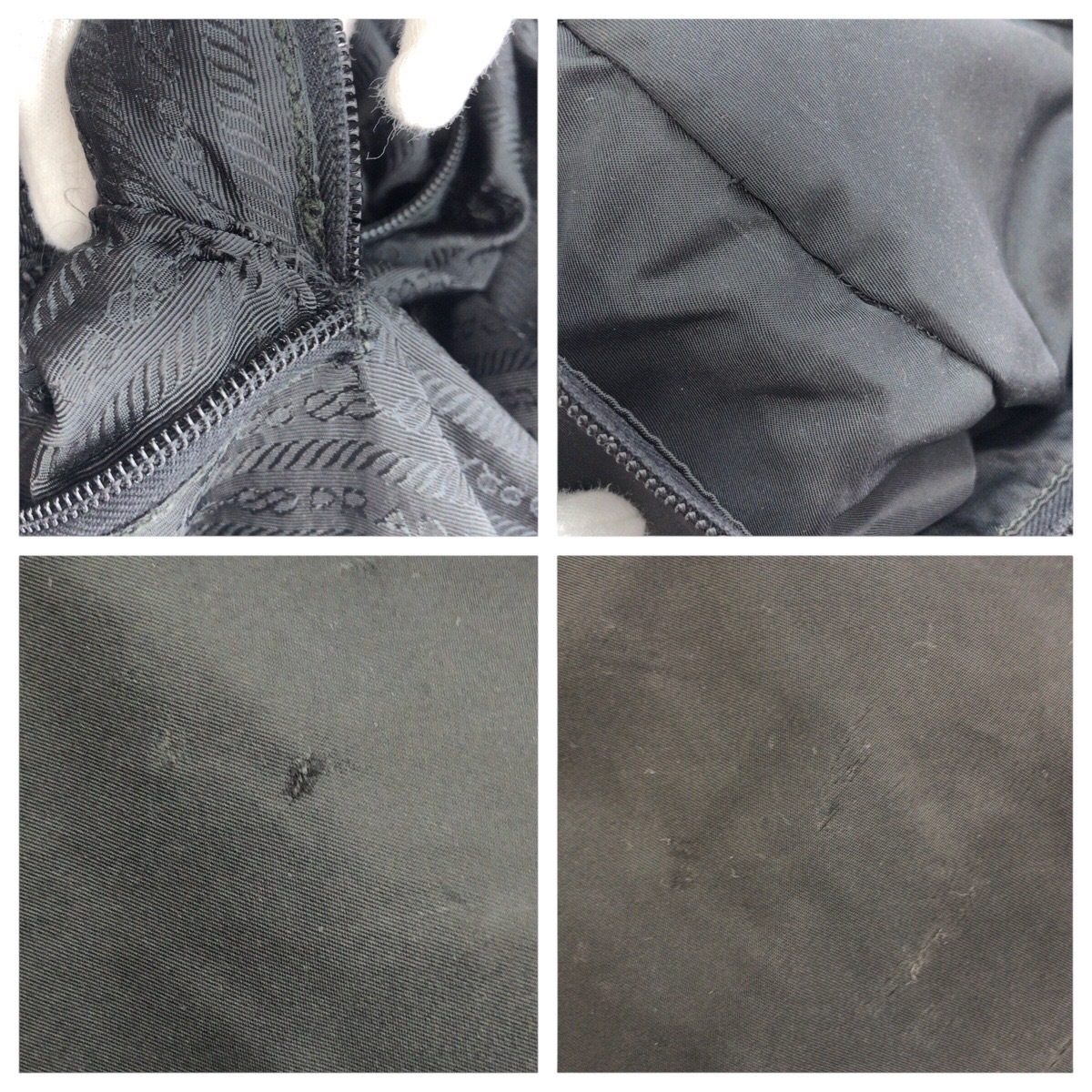 テスート 三角ロゴプレート ブラック 黒 ナイロン ショルダーバッグ ハンドバッグ 男女兼用 レディース 502547