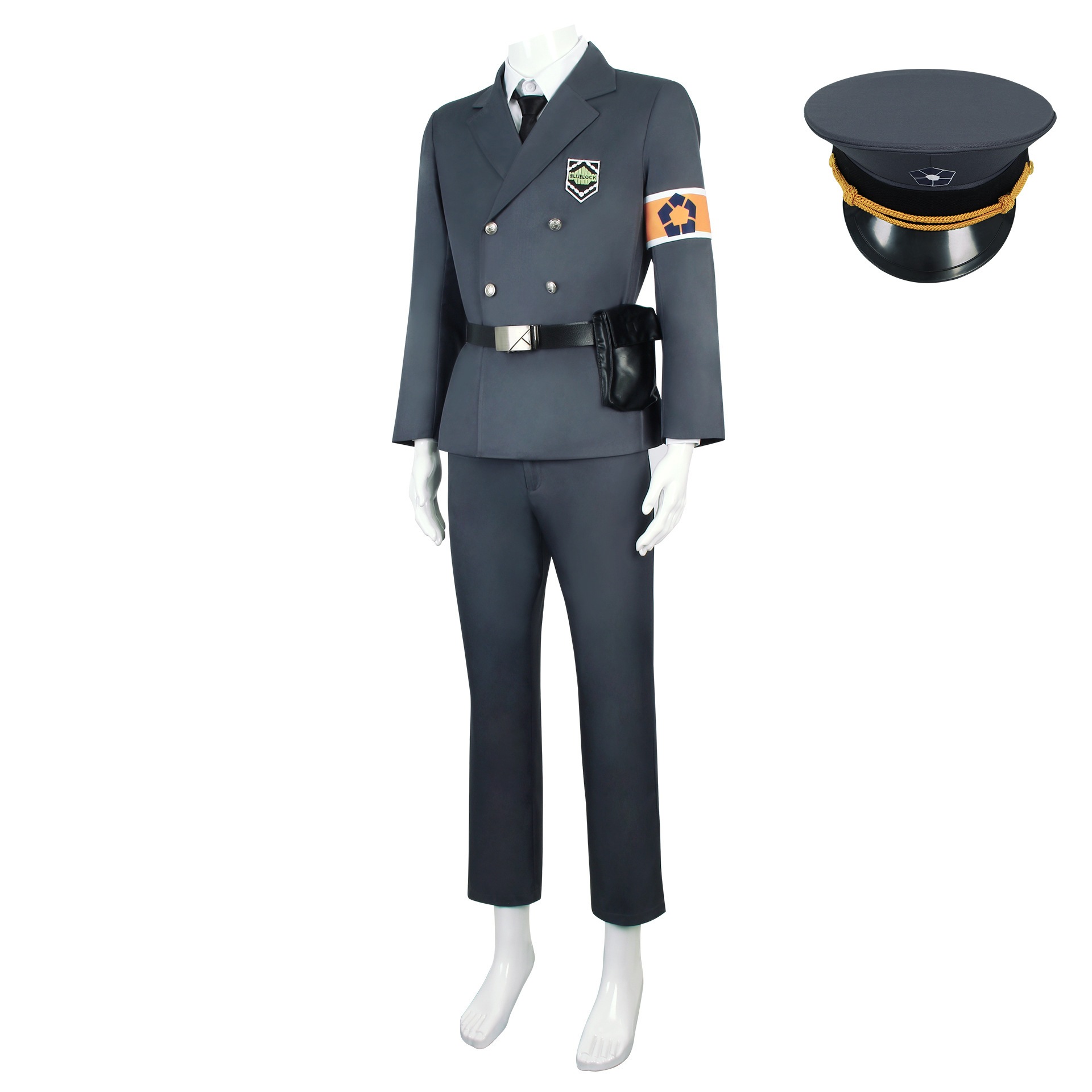 【人気爆売れ】ブルー刑務所cos コスプレ コスチューム潔世一蜂楽帰国神介千切豹馬cos榜警備服ウインドブレーカーコート