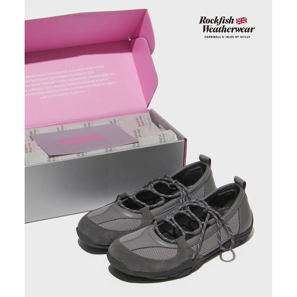 ロックフィッシュウェアーウェザーフラットシューズ Qoo10 rockfish weatherwear ロックフィッシュウェザーウェアニ フラッ