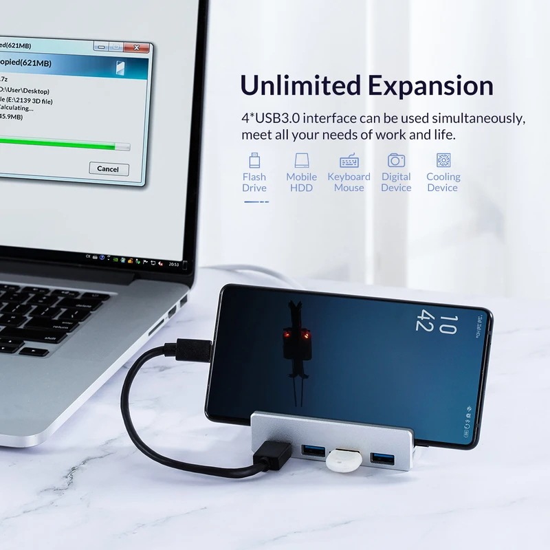 納期21日MZX マルチハブ USB 3.0 ハブ 3 0 アルミ USB3.0 スプリッタアダプタクリップタイプ A C 拡張コンセントレータ 5Gbps ラップトップ PC アクセサリー mdprevattcaulkingandwaterproofing.com