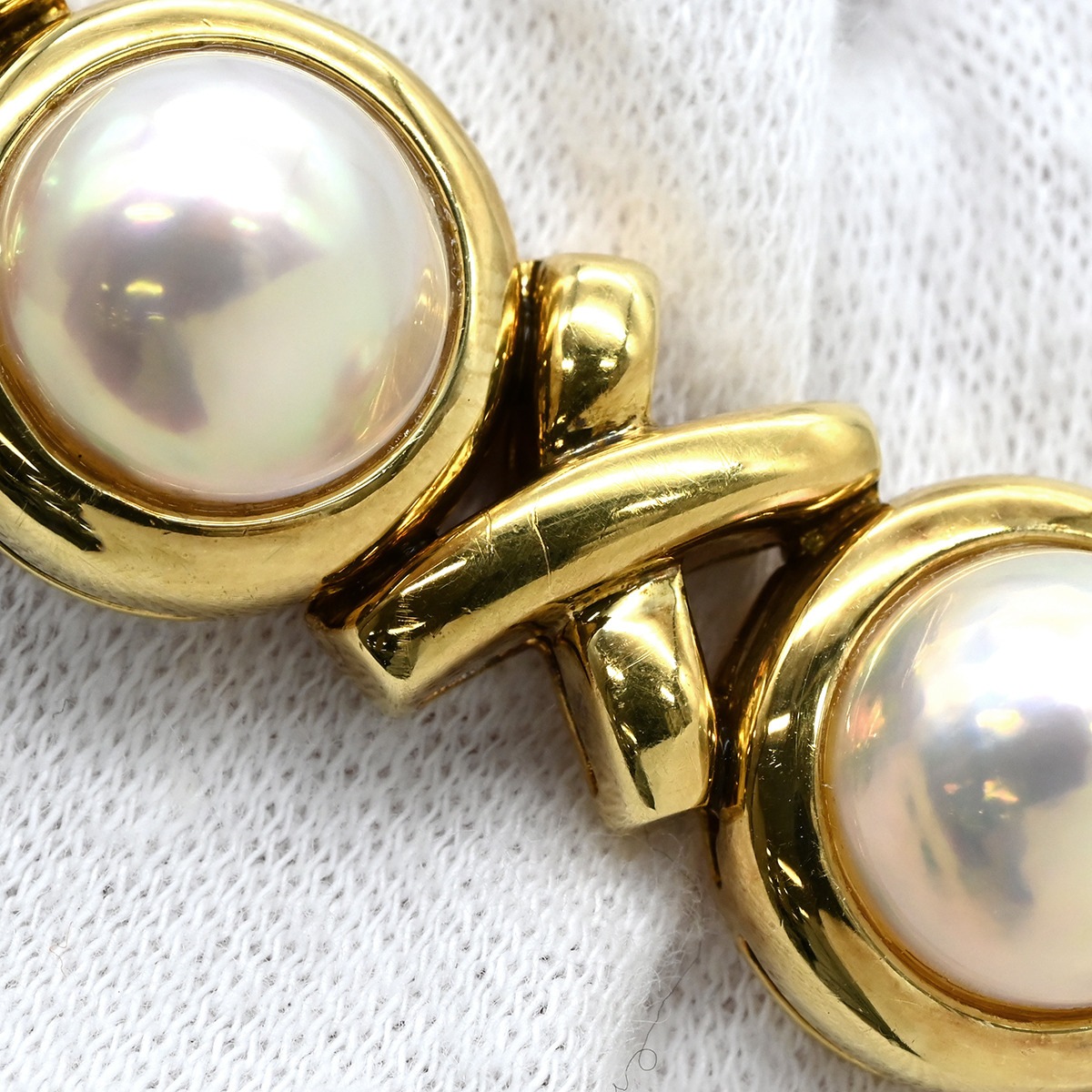 ティファニー Tiffany & Co ブレスレット パール ブレスレット K18YG パールホワイトXイエローゴールド パロマピカソ Tiffany&Co. AU750 【中古】 ティファニー Tiffany & Co ブレスレット パール ブレスレット K18YG パールホワイトXイエローゴールド パロマピカソ Tiffany&Co. AU750 【中古】