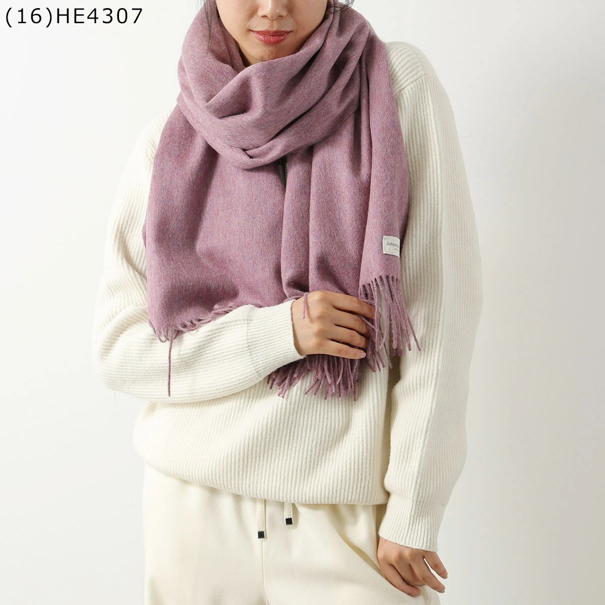 JOHNSTONS ジョンストンズ マフラー WA56 レディース カシミヤ 大判 ストール 無地 カラー18色 JOHNSTONS ジョンストンズ マフラー WA56 レディース カシミヤ 大判 ストール 無地 カラー18色