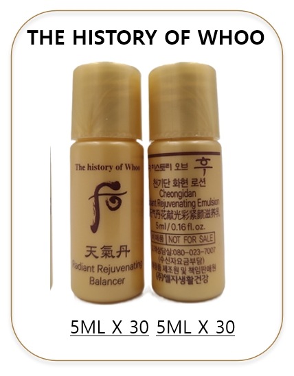 THE WHOO 天気靴のスキン+ローション60個 THE WHOO 天気靴のスキン+ローション60個