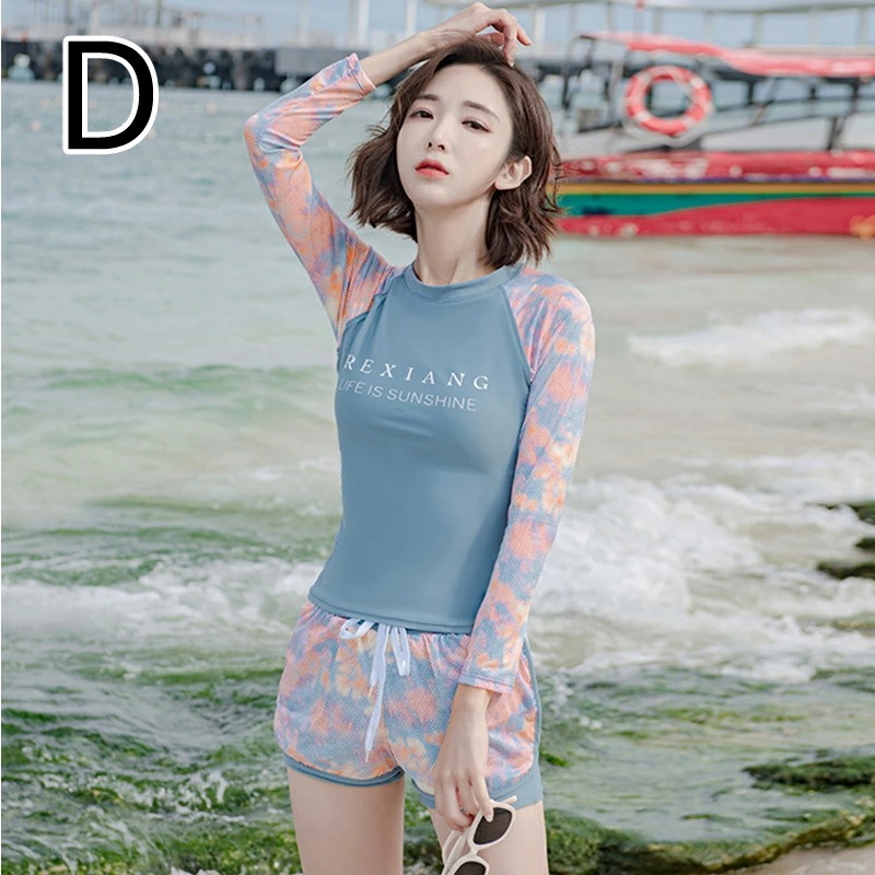 【防水ケース1枚無料贈呈】フィットネス水着 レディース セパレート かわいい 体型カバー水着 大きいサイズ 半袖ラッシュガード 2点セット 20代 30代 40代 50代 女性ミセス ママ水着 露出控 【防水ケース1枚無料贈呈】フィットネス水着 レディース セパレート かわいい 体型カバー水着 大きいサイズ 半袖ラッシュガード 2点セット 20代 30代 40代 50代 女性ミセス ママ水着 露出控