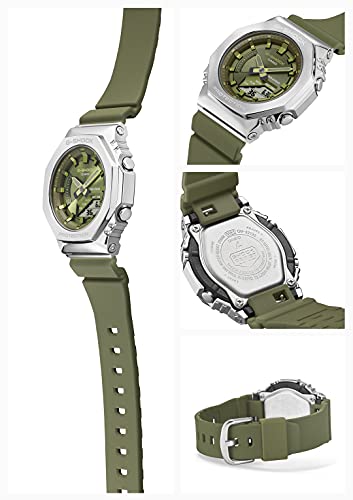 [カシオ] 腕時計 ジーショック メタルカバード GM-S2100-3AJF レディース グリーン