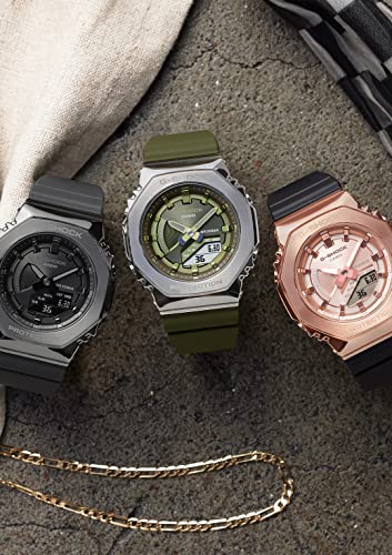 [カシオ] 腕時計 ジーショック メタルカバード GM-S2100-3AJF レディース グリーン