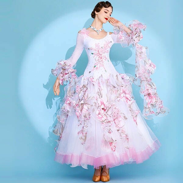 【期間特典】社交ダンスドレス 広がる裾 競技用ドレス ダンス衣装 ダンスウェア ステージ衣装 大きいサイズ カラオケ スタンダード ドレス ワルツ ワンピースドレス 舞台 演奏会 発表会ドレス パー 【期間特典】社交ダンスドレス 広がる裾 競技用ドレス ダンス衣装 ダンスウェア ステージ衣装 大きいサイズ カラオケ スタンダード ドレス ワルツ ワンピースドレス 舞台 演奏会 発表会ドレス パー