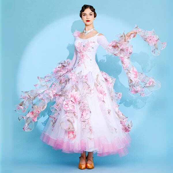 【期間特典】社交ダンスドレス 広がる裾 競技用ドレス ダンス衣装 ダンスウェア ステージ衣装 大きいサイズ カラオケ スタンダード ドレス ワルツ ワンピースドレス 舞台 演奏会 発表会ドレス パー 【期間特典】社交ダンスドレス 広がる裾 競技用ドレス ダンス衣装 ダンスウェア ステージ衣装 大きいサイズ カラオケ スタンダード ドレス ワルツ ワンピースドレス 舞台 演奏会 発表会ドレス パー