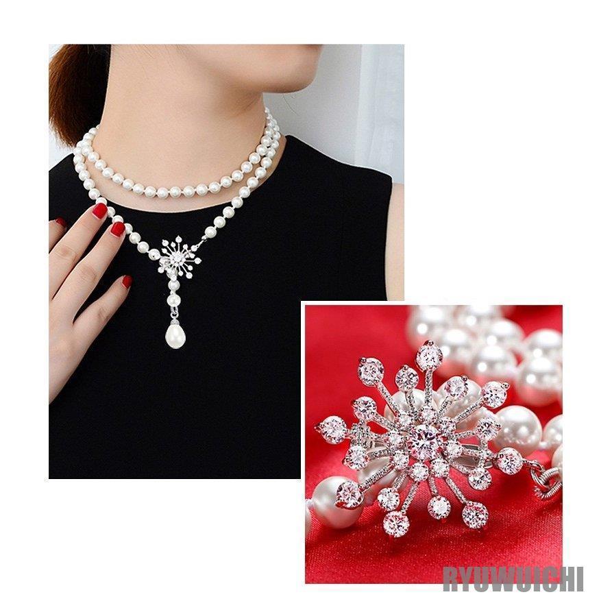 ロングネックレス レディース アクセサリー ウェディング パーティー 結婚式 二次会 謝恩会 卒業式 入学式 お呼ばれ 真珠 他と被らない/[acs8]