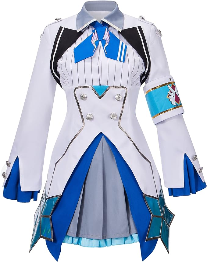 大人気リゼヘルエスタ コスプレ衣装 バーチャルYouTuber VTuber コスチューム変装 レディース イベント 仮装 文化祭 ステージ服 制服 学園祭 演出服