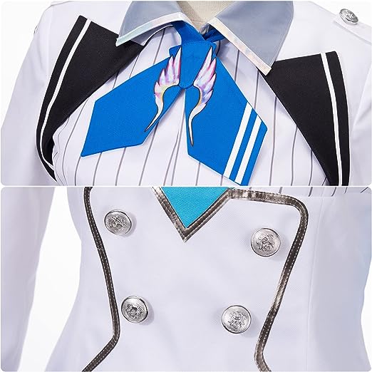 大人気リゼヘルエスタ コスプレ衣装 バーチャルYouTuber VTuber コスチューム変装 レディース イベント 仮装 文化祭 ステージ服 制服 学園祭 演出服