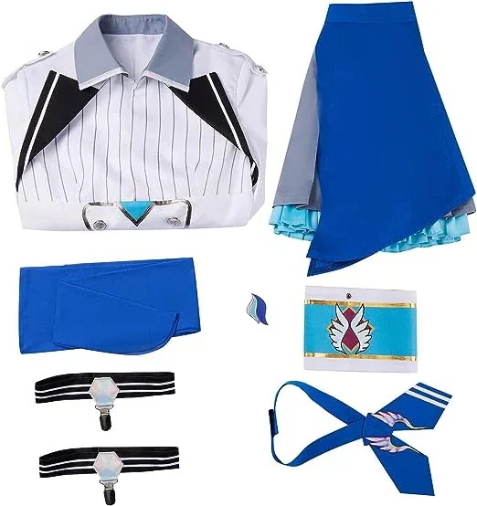 大人気リゼヘルエスタ コスプレ衣装 バーチャルYouTuber VTuber コスチューム変装 レディース イベント 仮装 文化祭 ステージ服 制服 学園祭 演出服