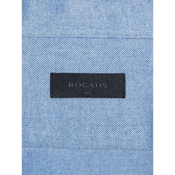 (ロガディス) ツイル起毛ソリッドレギュラーフィットシャツブルー (MA4964AJ3P) (ロガディス) ツイル起毛ソリッドレギュラーフィットシャツブルー (MA4964AJ3P)