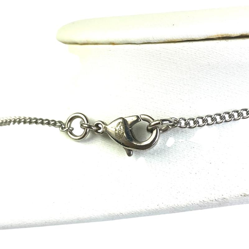 CHANELCHANEL シャネル ココマーク パール ネックレス シルバー A-7345