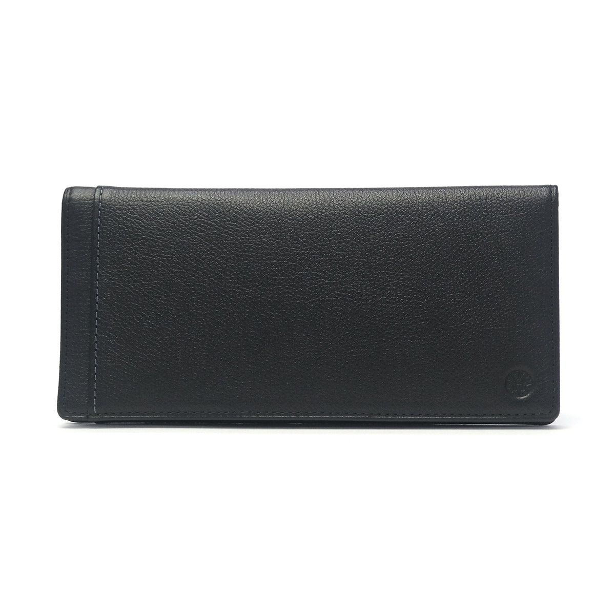 限定キーホルダー付 長財布 メンズ 薄い かぶせ 本革 軽量 二つ折り スリム 小銭入れなし リバー5 0620729