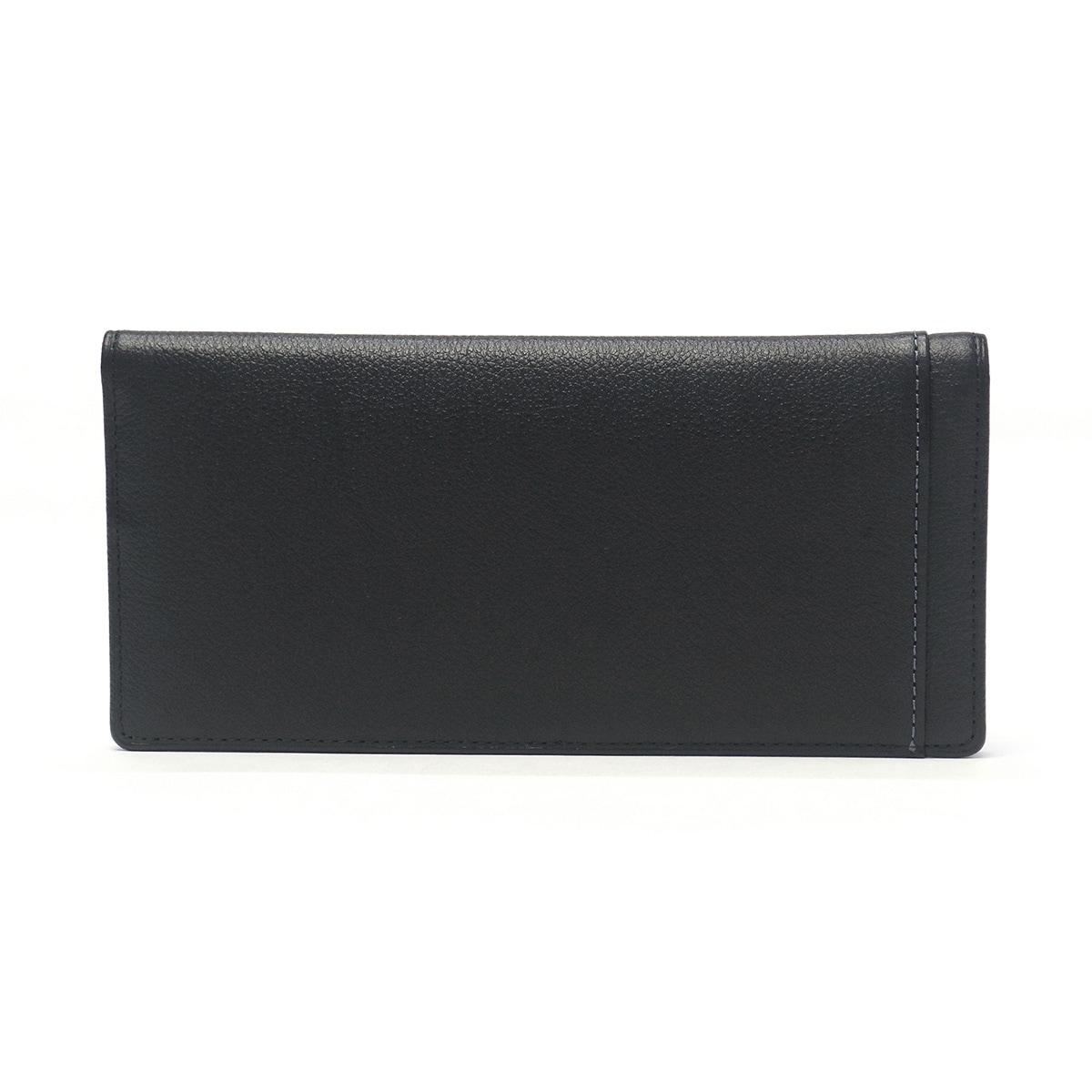 限定キーホルダー付 長財布 メンズ 薄い かぶせ 本革 軽量 二つ折り スリム 小銭入れなし リバー5 0620729