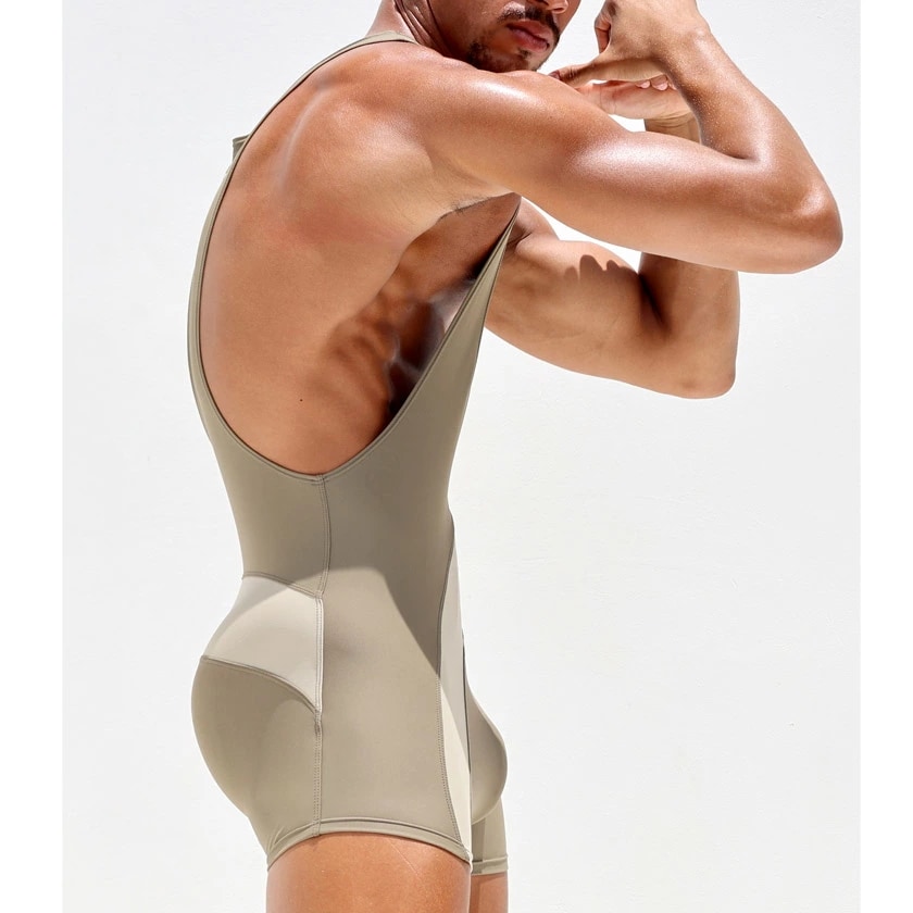 RUFSKIN/ラフスキン 805 ボディスーツ レオタード 上下一体型スポーツウェア レスリングウェア型インナー　男性下着　メンズ　下着 シングレット