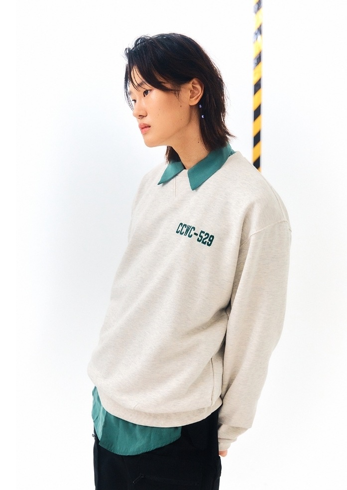 [Crazy Car Wash Crew] GREEN NUMBER PLATE SWEATSHIRTS
