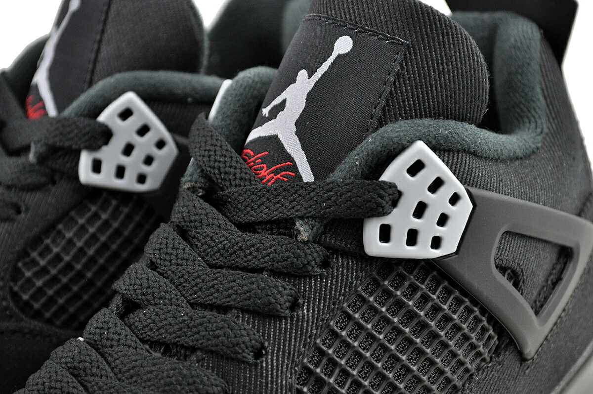 エアジョーダン 4 レトロ SE ブラック キャンバス グレー レッド dh7138-006 エアジョーダン 4 レトロ SE ブラック キャンバス グレー レッド dh7138-006