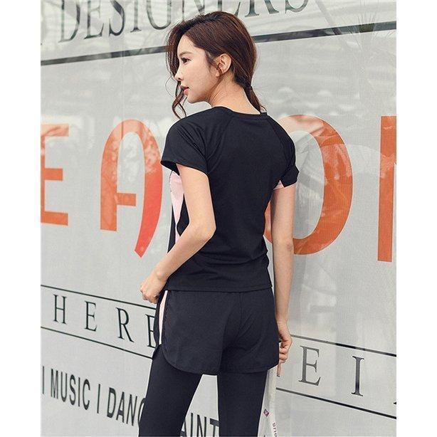 スポーツウェア レディース トレーニングウェア 上下 ランニング ウェア 可愛い フィッスウェア スポーツ おしゃれ ヨガウェア ピンク