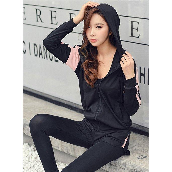 スポーツウェア レディース トレーニングウェア 上下 ランニング ウェア 可愛い フィッスウェア スポーツ おしゃれ ヨガウェア ピンク