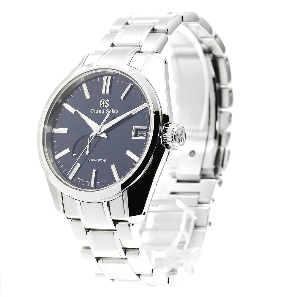 セイコー SEIKO SBGA375/9R65-0CV0 グランドセイコー パワーリザーブ スプリングドライブ メンズ 箱・保証書付き_882637【中古】 セイコー SEIKO SBGA375/9R65-0CV0 グランドセイコー パワーリザーブ スプリングドライブ メンズ 箱・保証書付き_882637【中古】
