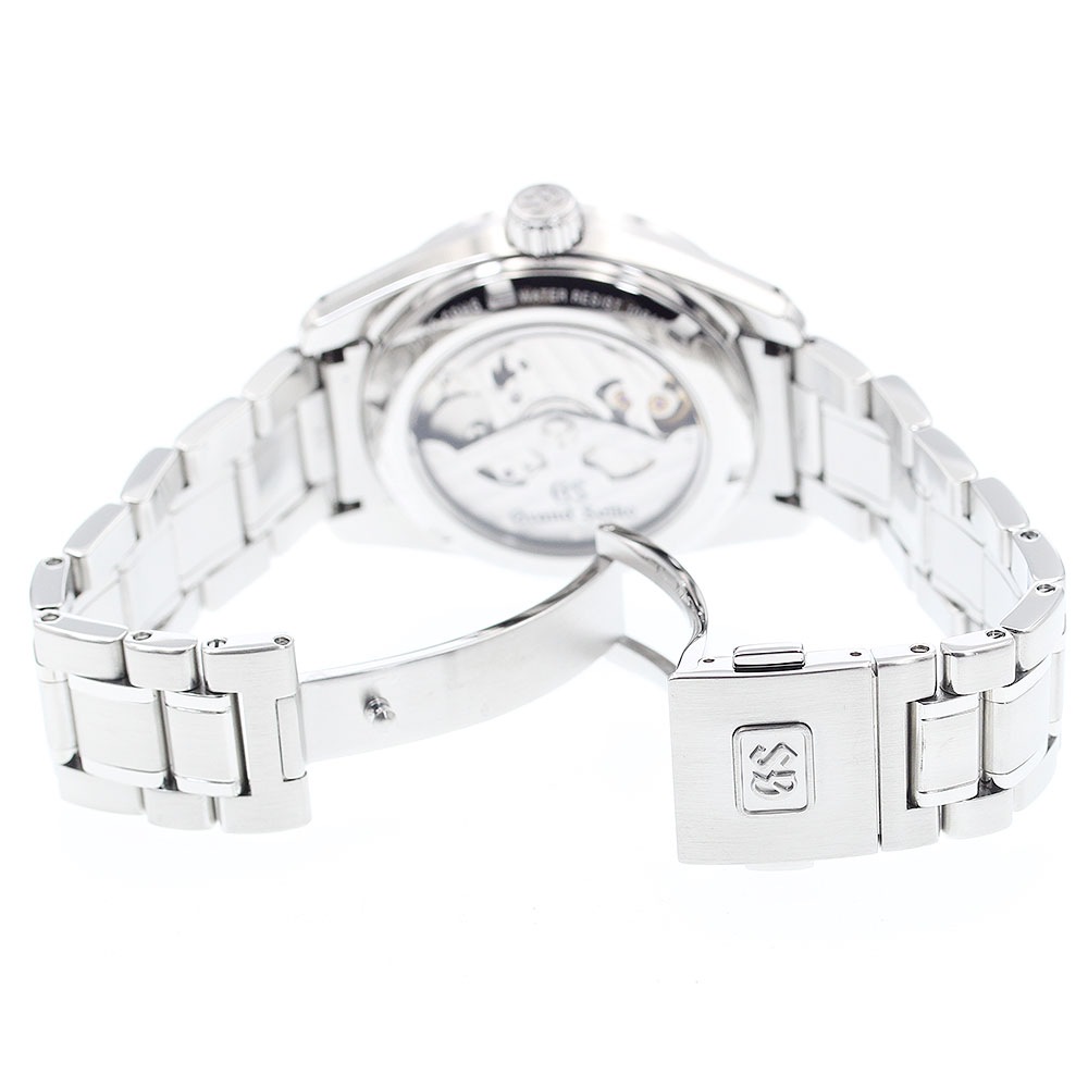 セイコー SEIKO SBGA375/9R65-0CV0 グランドセイコー パワーリザーブ スプリングドライブ メンズ 箱・保証書付き_882637【中古】 セイコー SEIKO SBGA375/9R65-0CV0 グランドセイコー パワーリザーブ スプリングドライブ メンズ 箱・保証書付き_882637【中古】