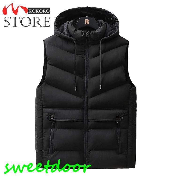 Supreme ブラック ダウンベスト フード付き Supreme Pins Quilted Work Vest FW23 (Supreme/ダウンベスト