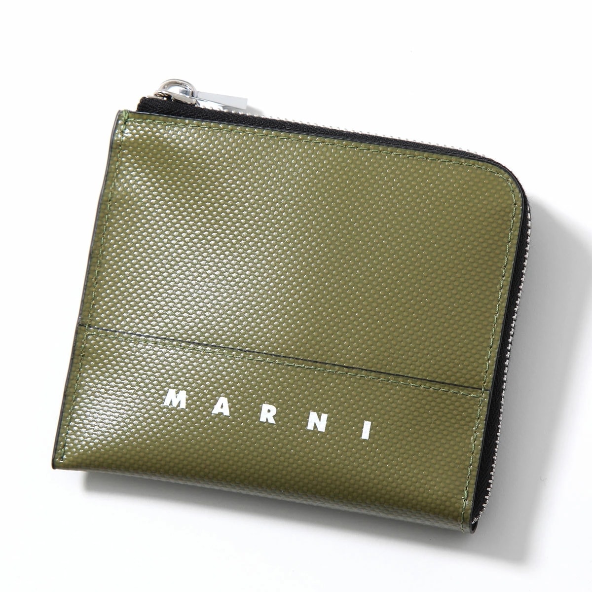 MARNI マルニ コインケース PFMI0075A0 P5769 レディース ミニ財布 カードケース L字ファスナー アラウンド ジップ ロゴ カラー2色
