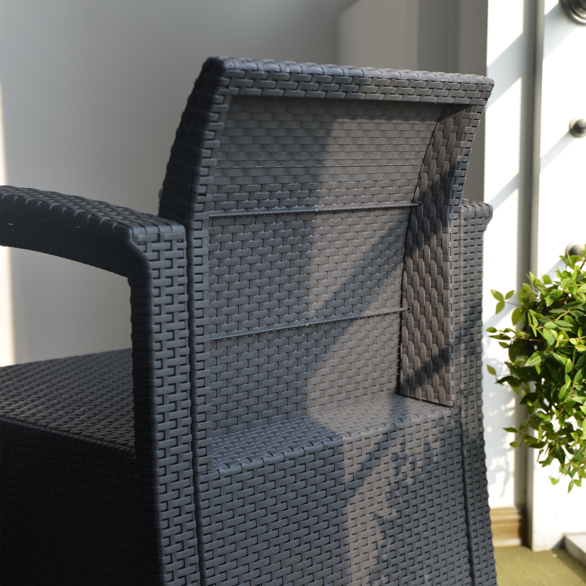 ラタン調ガーデンファニチャーセット ガーデンテーブルセット ガーデン