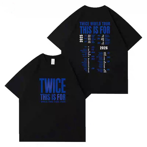 【ナヨン・M】TWICE THIS IS FOR 半袖 ツアー Tシャツ グッズ Qoo10] TWICE THIS IS FOR 半袖