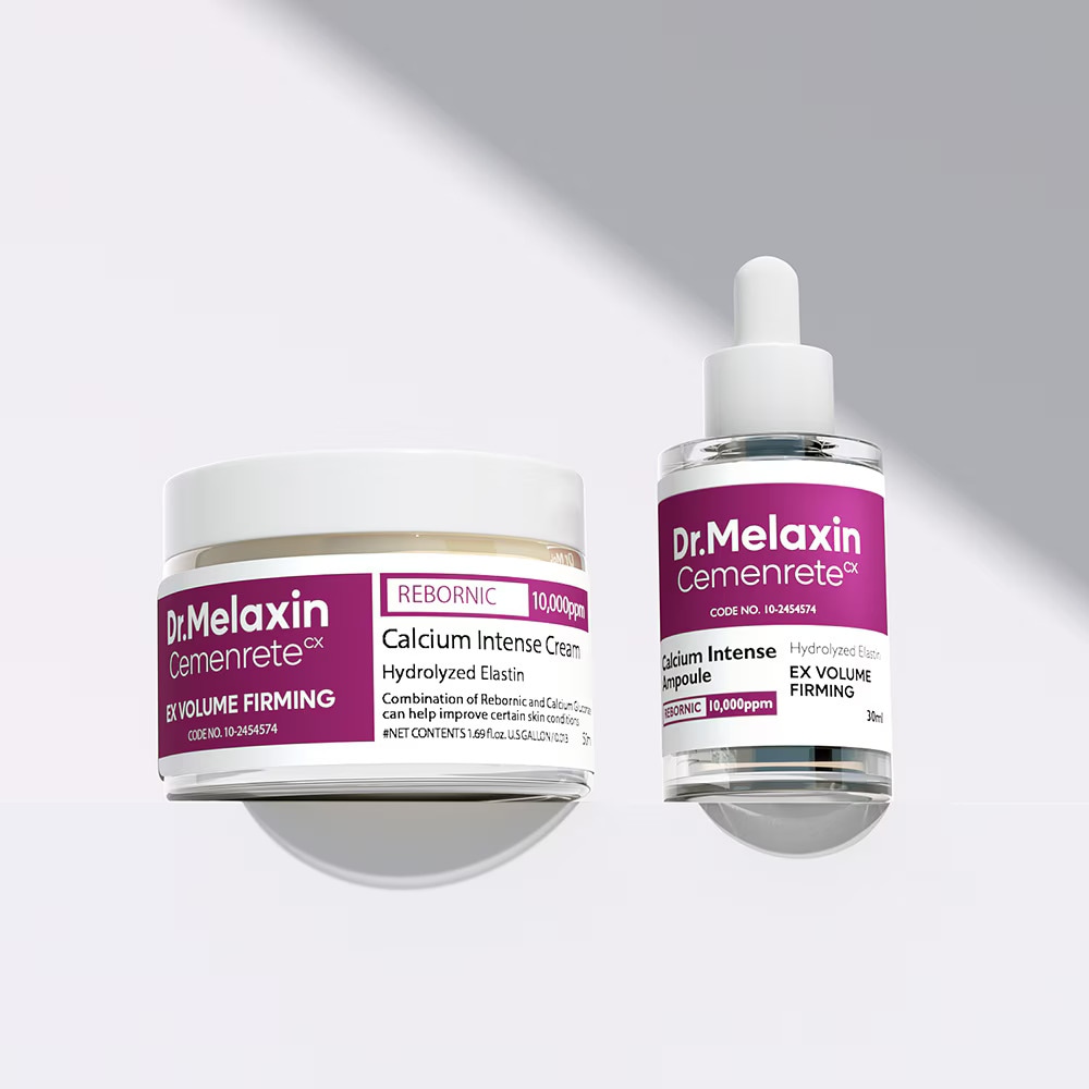 Dr.Melaxin Calcium 3点セット セラム+クリーム+アイクリーム Qoo10] Dr.Melaxin 【リフティングケア】カルシウム ボリュー