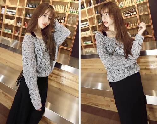 ワンピース＋ニット2点セット セットアップ プルオーバー ワンピース