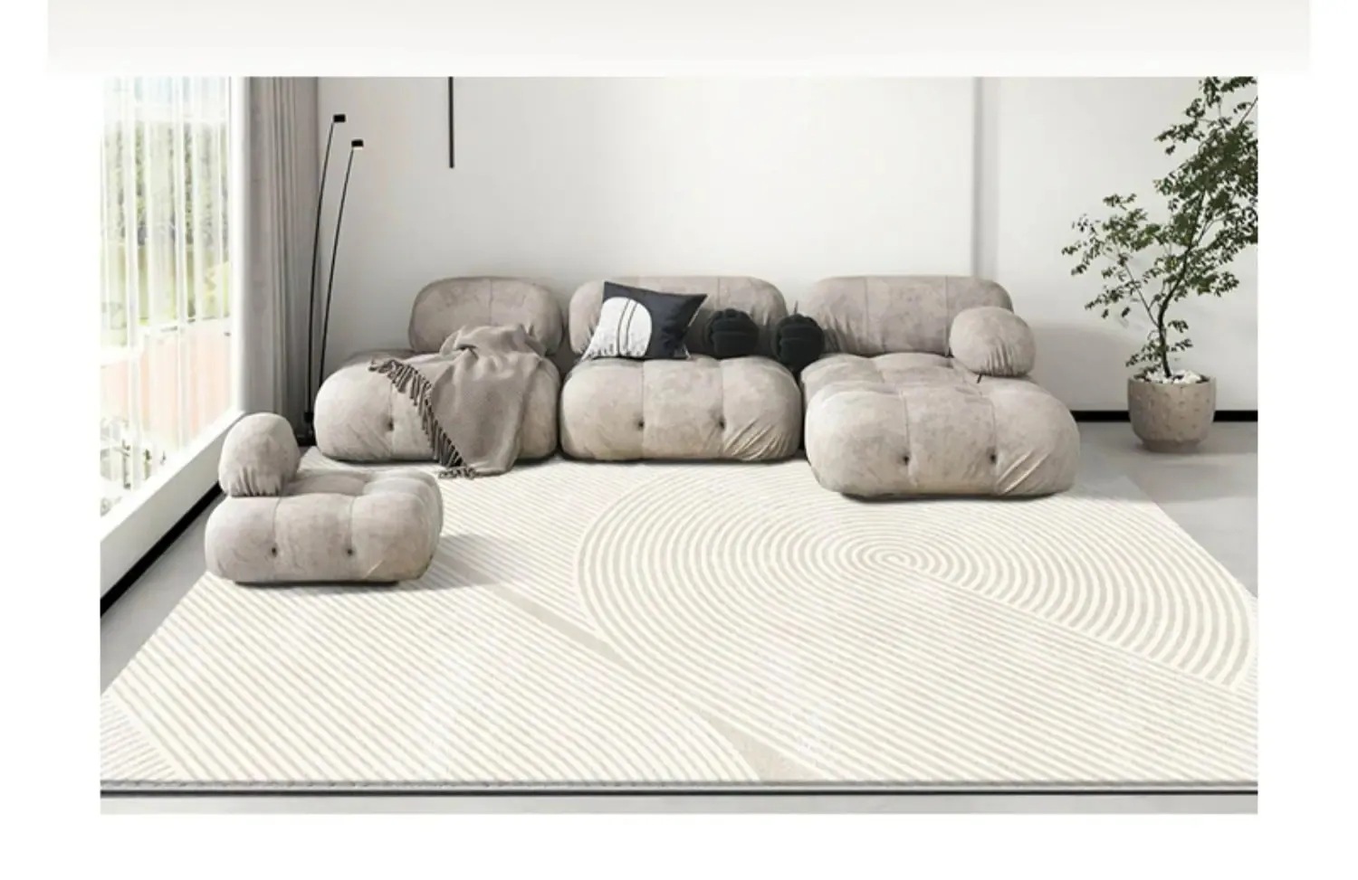 ミニマリストのモダンで快適なカーペット リビングルーム用 大型 ソフト 寝室用 家の装飾 ペット用 MT01-YB Customizable size ミニマリストのモダンで快適なカーペット リビングルーム用 大型 ソフト 寝室用 家の装飾 ペット用 MT01-YB Customizable size