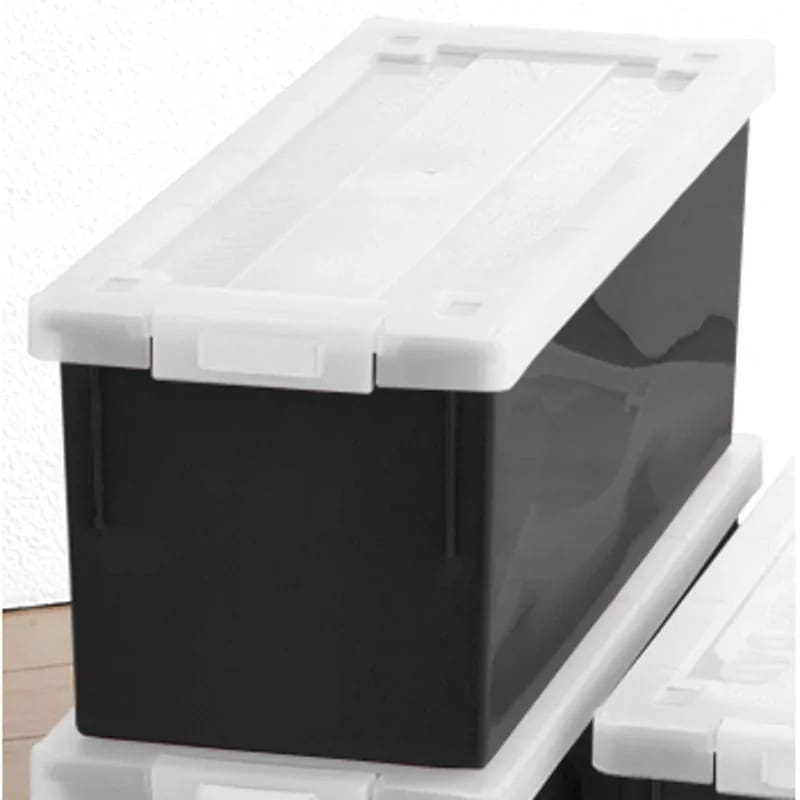 CDケース DVDケース 収納ケース フタ付き プラスチック 同色 6個組 おしゃれ ブラック CDケース DVDケース 収納ケース フタ付き プラスチック 同色 6個組 おしゃれ ブラック