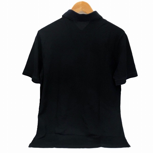 ルイヴィトン ブラック Lサイズ HAJR32JEA LVロゴ ポロシャツ 【中古】 ルイヴィトン ブラック Lサイズ HAJR32JEA LVロゴ ポロシャツ 【中古】