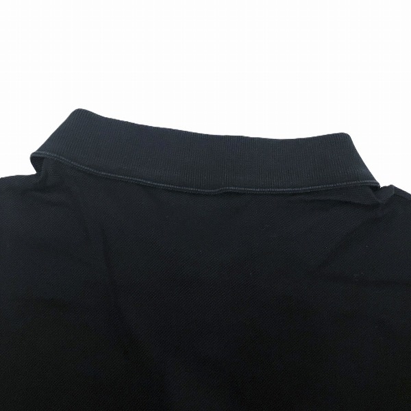 ルイヴィトン ブラック Lサイズ HAJR32JEA LVロゴ ポロシャツ 【中古】 ルイヴィトン ブラック Lサイズ HAJR32JEA LVロゴ ポロシャツ 【中古】